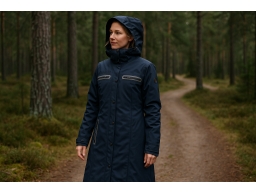 Produktguide testar Uhip Trench Long Coat - Uhip Navy - Fraktfritt