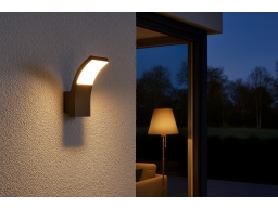 Produktguide testar Utomhusvägglampa Timm med LED-lampor