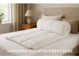 Produktguide testar Värnamo Gullviva Fibertäcke
