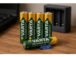 Produktguide testar Varta Laddningsbara AAA-batterier 1000 mAh 4-pack