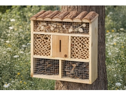 Produktguide testar vidaXL Insektshotell 30x10x30 granträ
