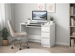 Produktguide testar vidaXL Skrivbord vit 90x45x76 cm konstruerat trä