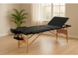 Produktguide testar vidaXL Svart vikbart massagebord med 