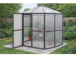 Produktguide testar vidaXL Växthus aluminium 240x211x232 cm