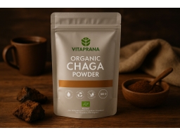 Produktguide testar Vitaprana Ekologiskt Chagapulver
