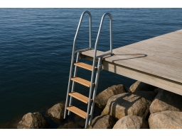Produktguide testar W.steps Bryggstege Varmförsinkad