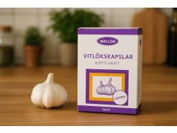 Produktguide testar Wallda Vitlökskapslar