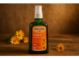 Produktguide testar Weleda Arnica Massage Oil