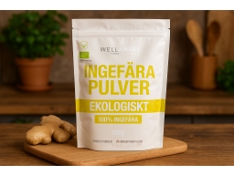 Produktguide testar WellAware Ingefärapulver