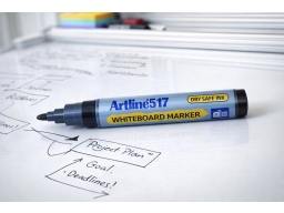 Produktguide testar Whiteboardpenna Artline EK-517 Svart • ARTLINE